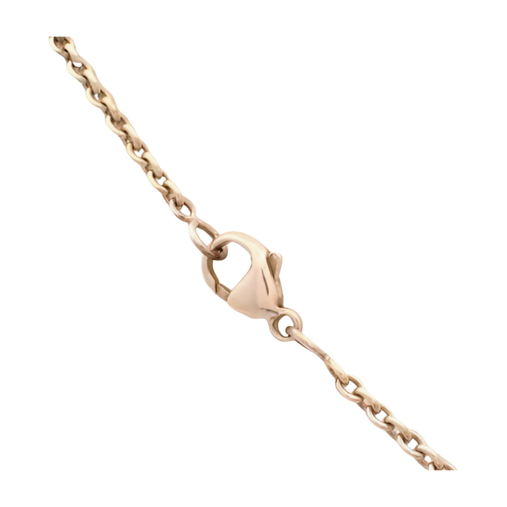 Chanel Clover Pendant Necklace - Bronze & Gold - Picture 2 of 4